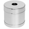 Porta algodão limpo com mola Aço Inox Fortinox