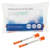 Seringa de Insulina 0,5 Ml com Agulha 6mmx0,25mm - Uniqmed - 10 Unidades